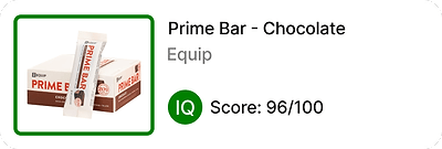 product with high score